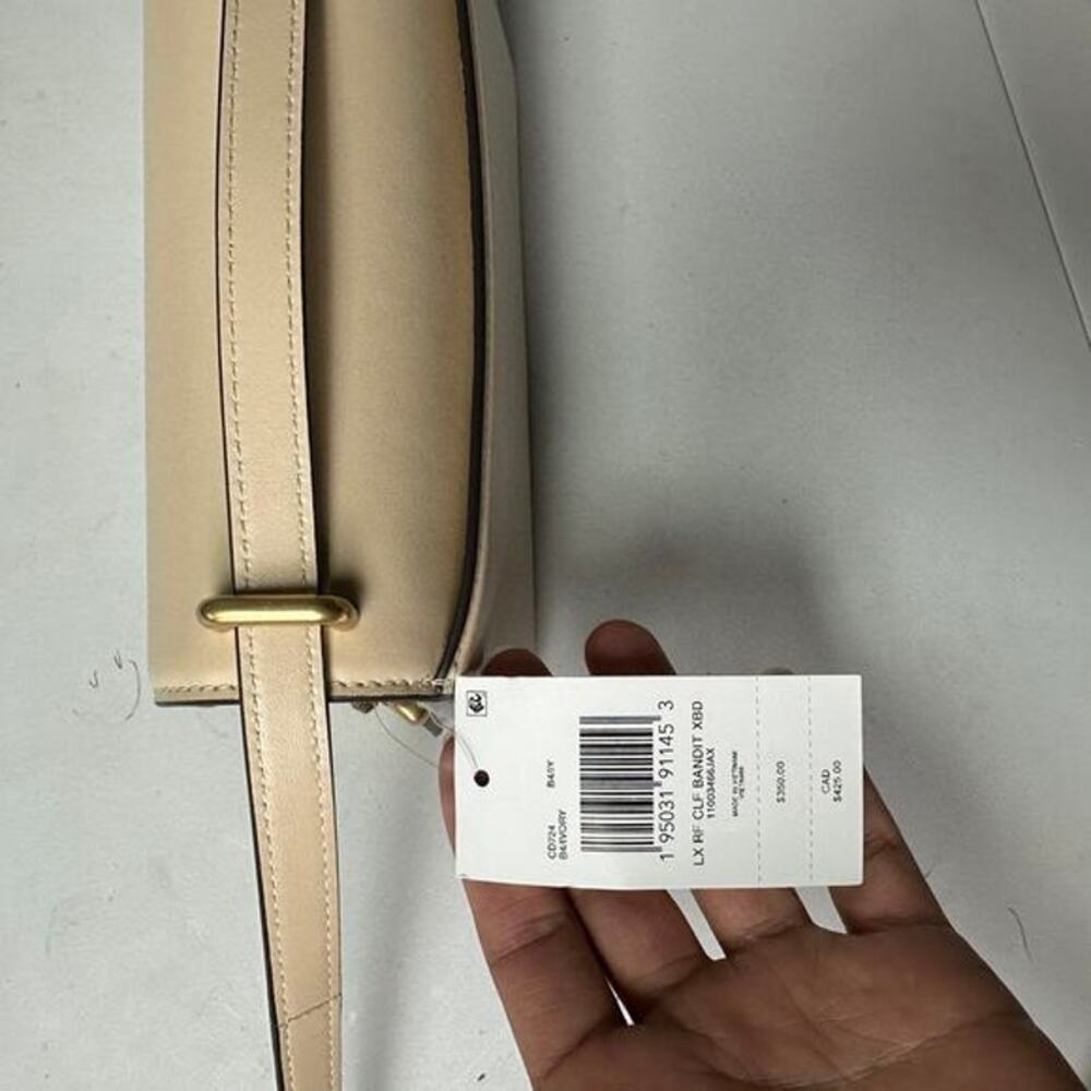 Coach Bandit Monochrome Crossbody Bag CD724 - Picture 6 of 8